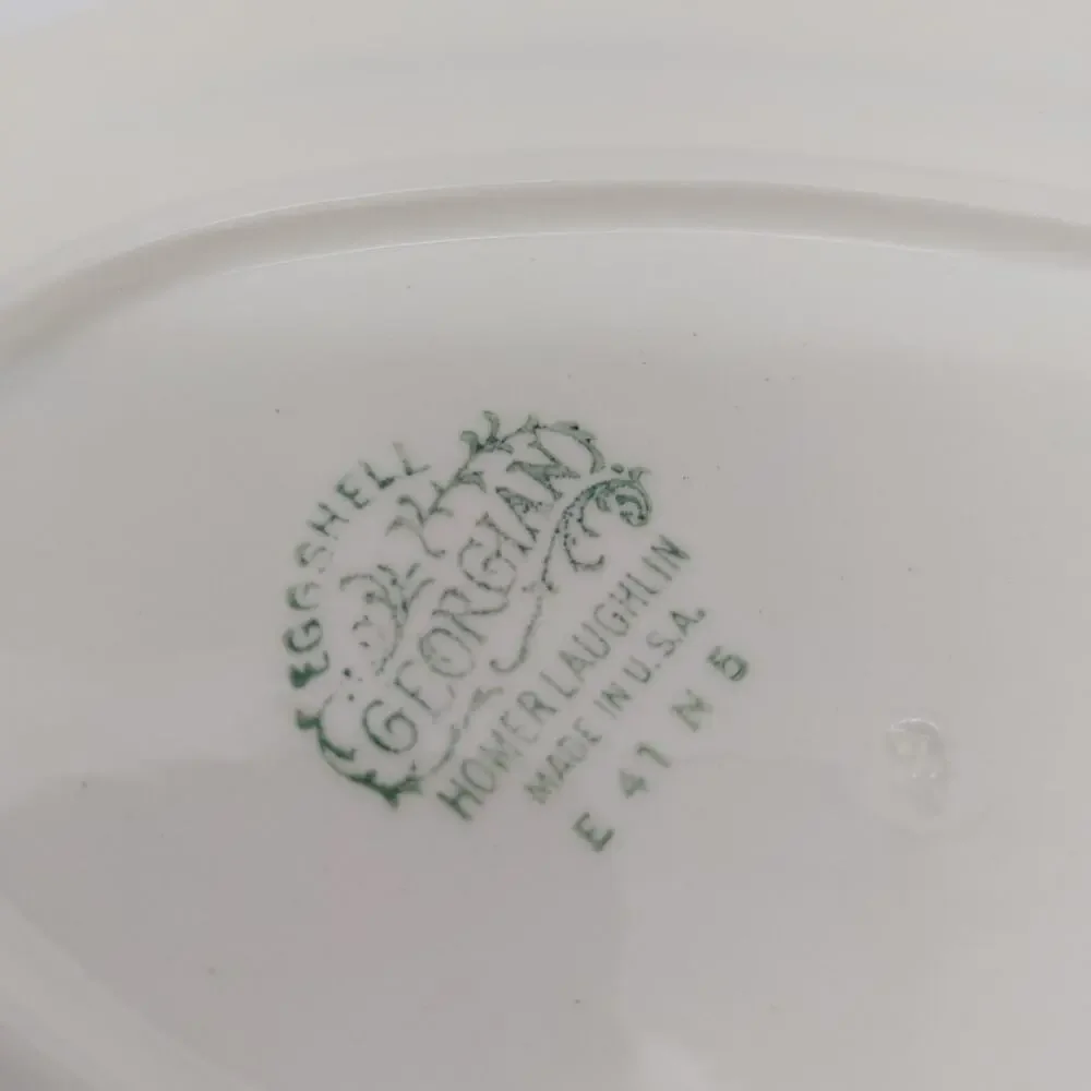 Eggshell Georgian Homer Laughlin Made in USA E41 N 5 Serving Dish